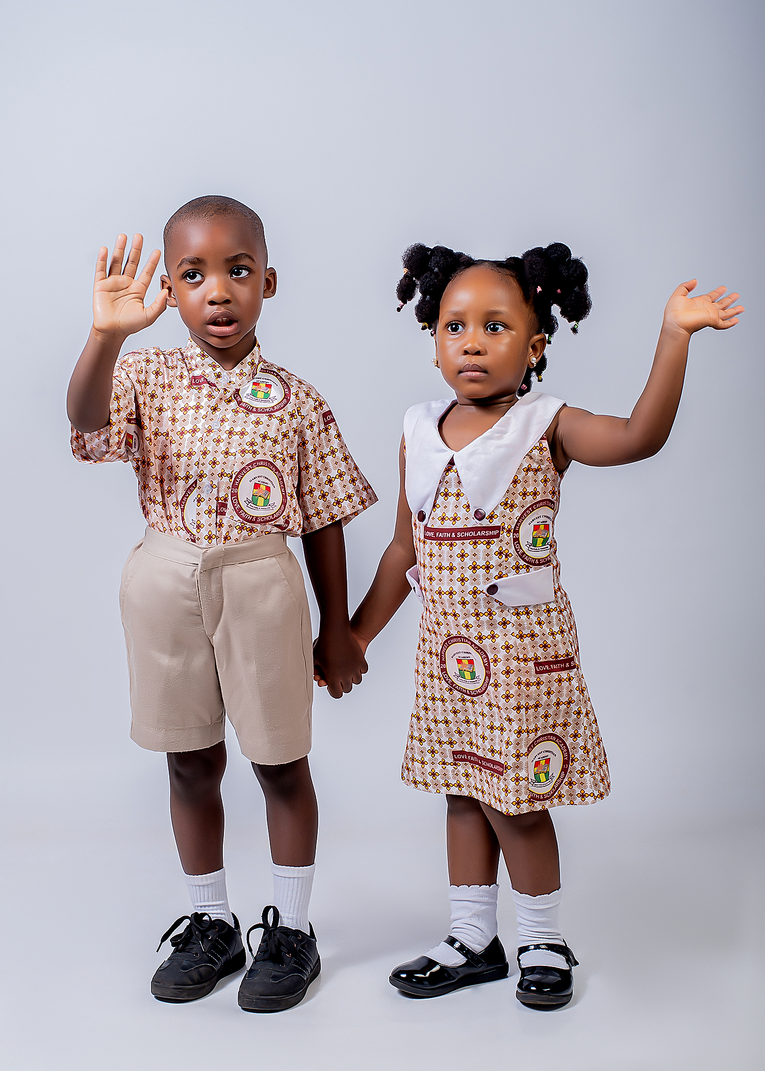 Young learner at Harvest Christian Academy